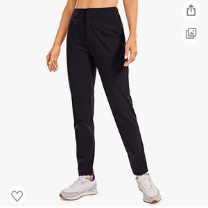 CRZ YOGA Black Straight Leg Pants